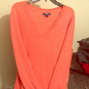 Coral sweater